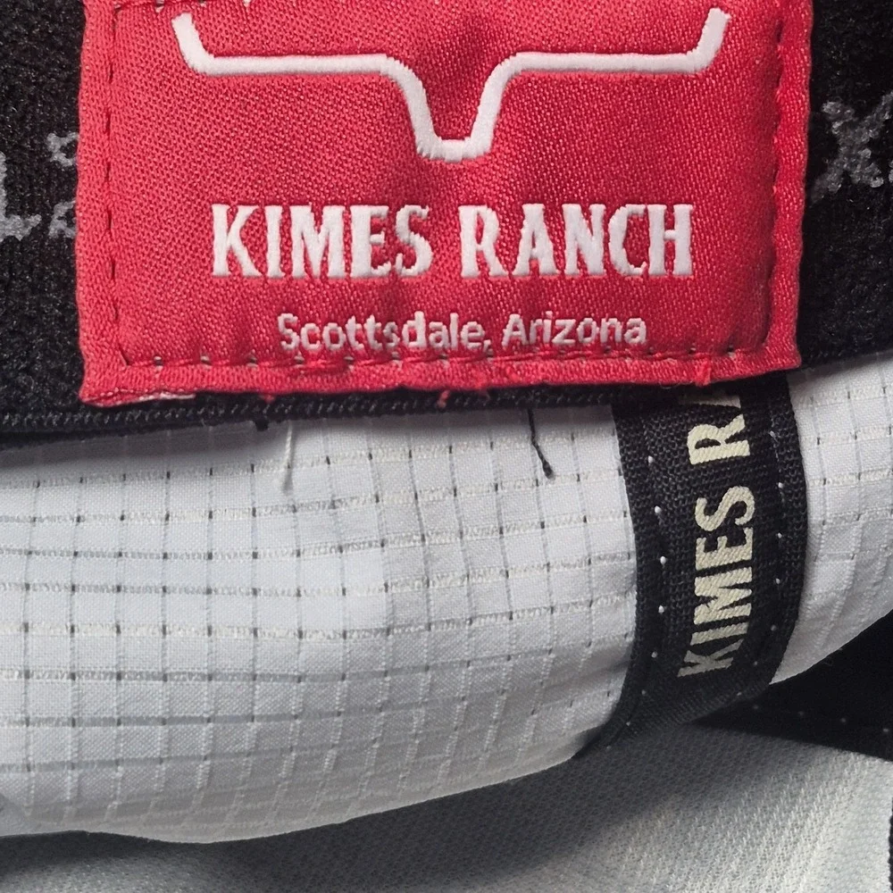 Kimes Ranch 110 Night Vision Crushable Chrome Flexfit Tech Adjustable Cap NWT
